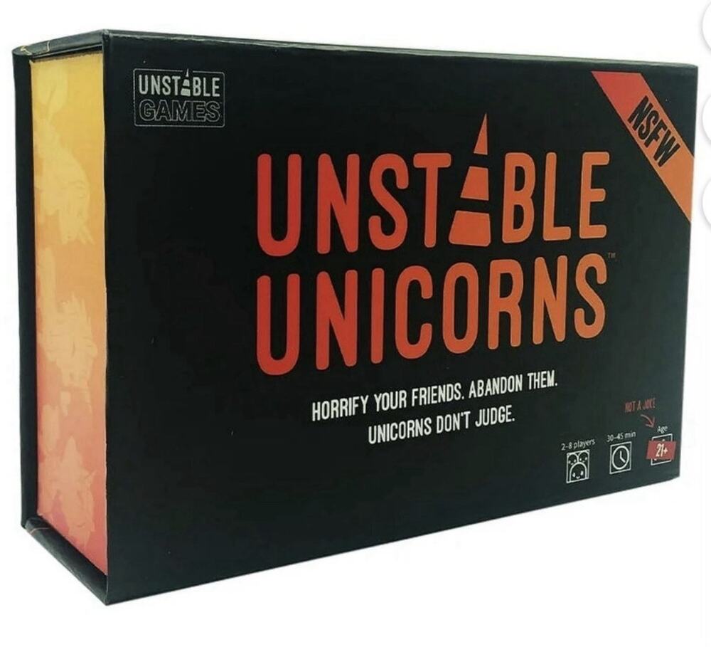Unstable Games Unstable Unicorns NSFW Card Game 2-8 Players Ages 17+ (2019)